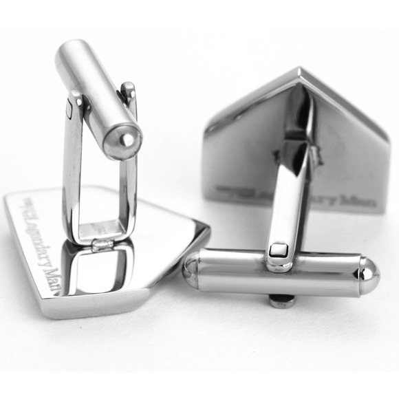 Legendary Man® old Yankee Stadium Seat Home Plate Cufflinks - Picture 8 of 8